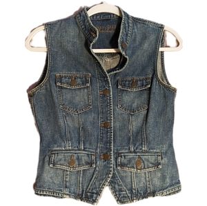 Ralph Lauren Denim vest small